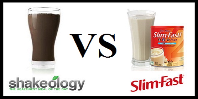 Shakeology Vs Slim Fast